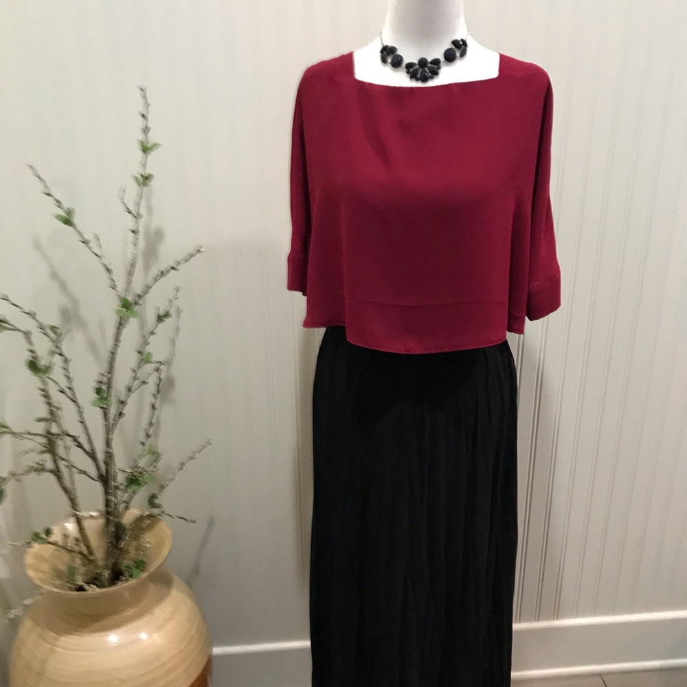 CAPE BLOUSE - Picture 2 of 12